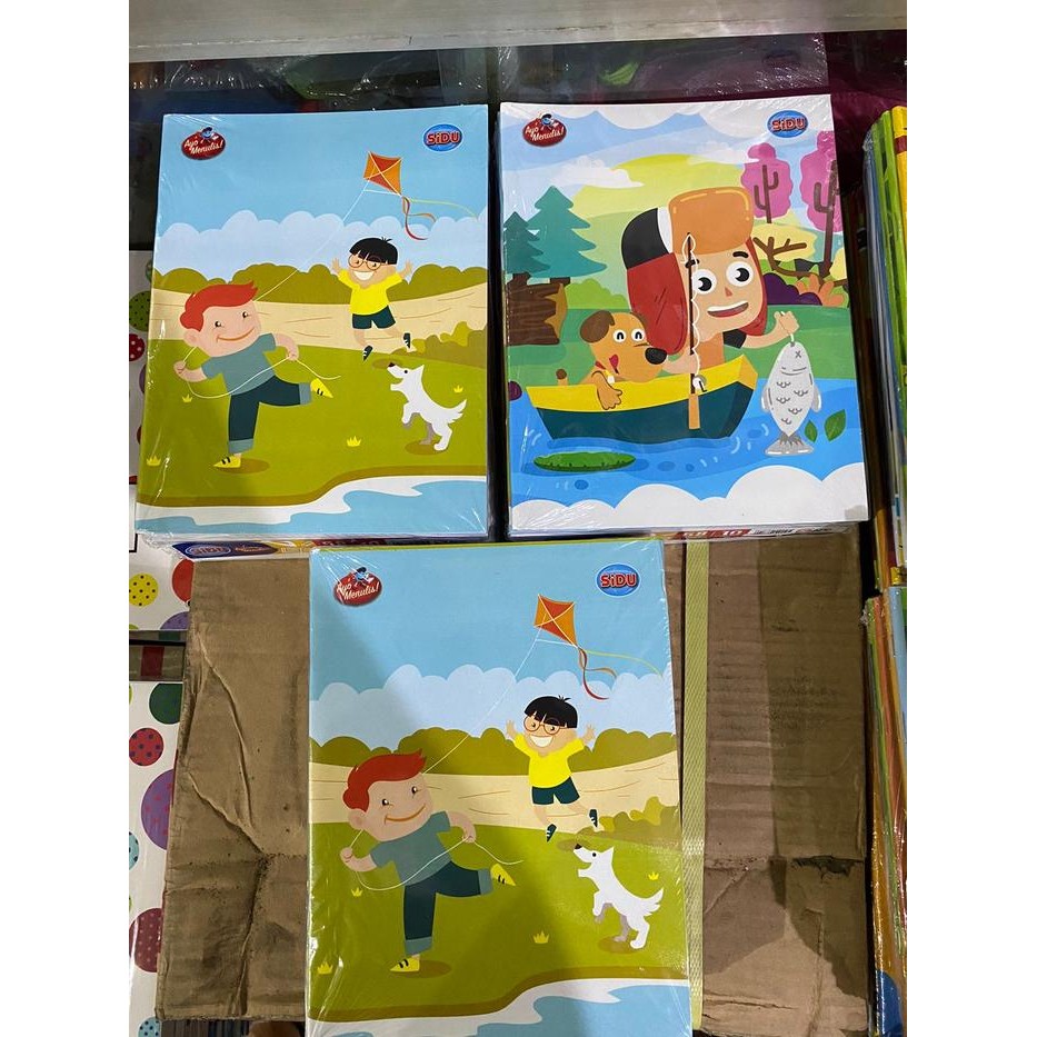 

Buku Tulis SIDU 58 Lembar 1 Pak (isi 10 buku) / Sinar Dunia / SD / SMP