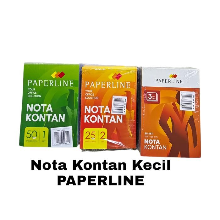 

Nota Kontan Kecil 2 Ply PAPERLINE (10pc)
