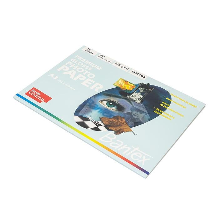 

Bantex Ink Jet Photo Paper A3 Premium (10 sheets) 225gr 8001 03