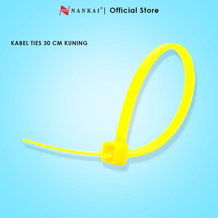 

Kabel Ties Kuning ukuran 30 cm - isi 100 pcs Nankai