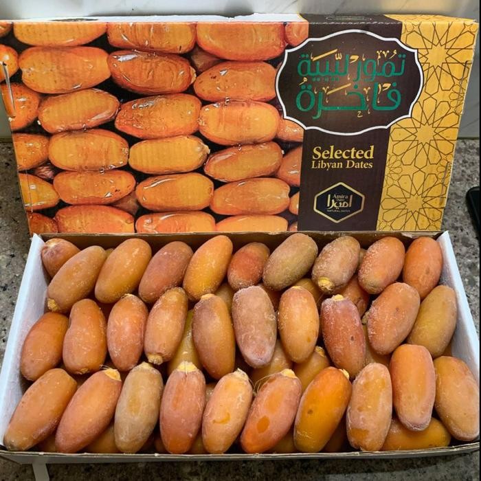 

ASLI Kurma Muda Ruthob Libya Kemasan 1kg fresh by Amira READY STOCK