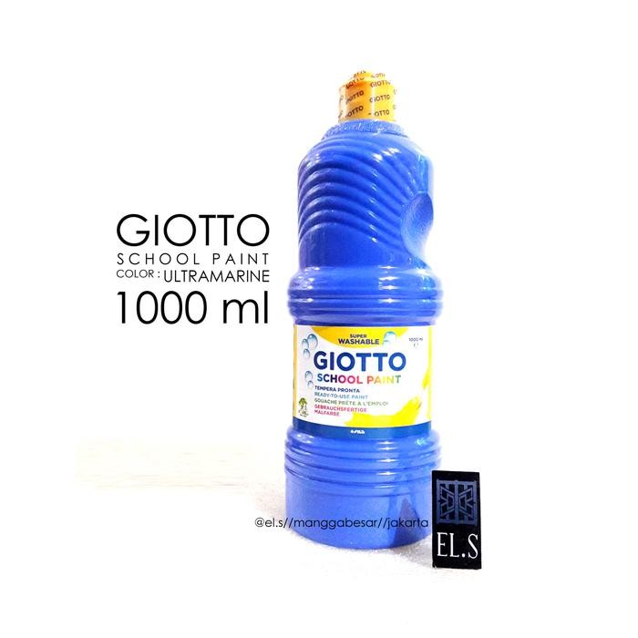 

Giotto School Paint Ultramarine 1000 Ml ( Cat Poster )
