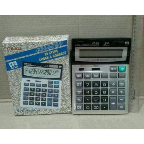 

Citizen CT-912 - Kalkulator Meja / Desktop Kalkulator