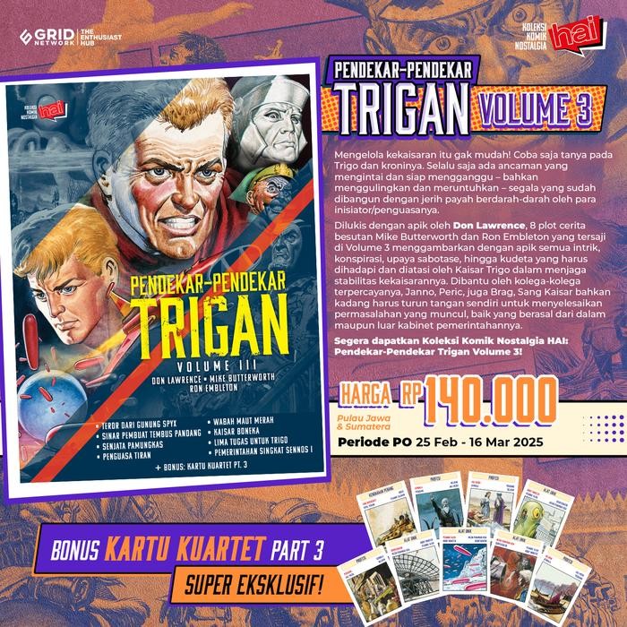 

Edisi Koleksi Komik Pendekar-Pendekar Trigan Volume 03