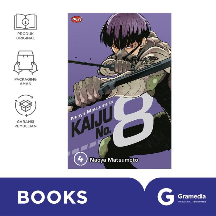 

Buku Kaiju No. 8 Vol. 04 (Naoya Matsumoto)