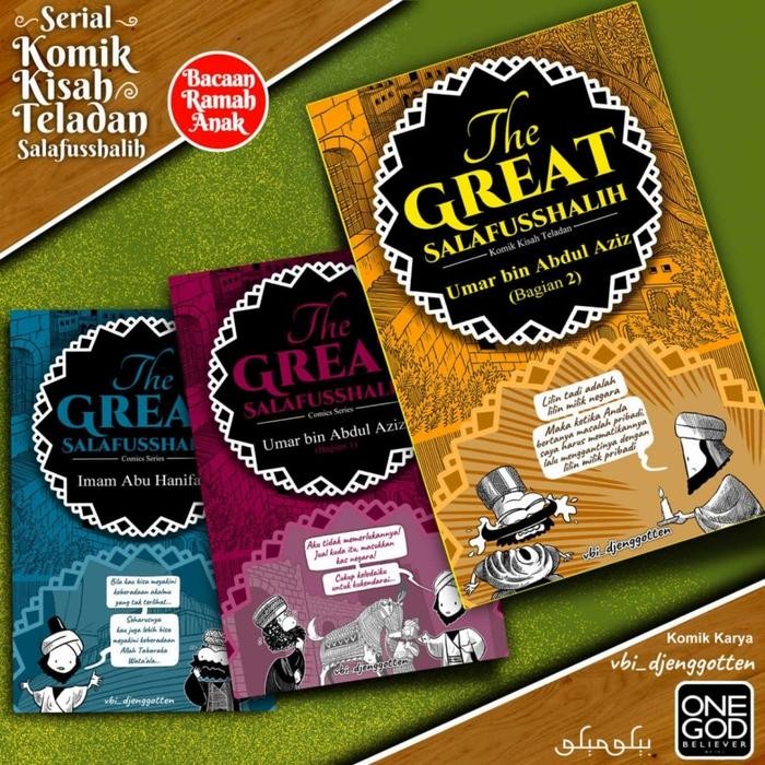 

Komik GRESS The Great Salafusshalih UMAR Abdul Aziz + IMAM Abu Hanifah