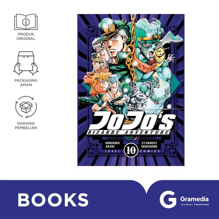 

Level Comic: Jojo`s Bizarre Adventure 10 Part 3 Stardust Crusaders