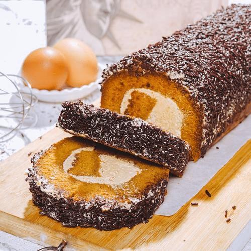 

ROLL CAKE - MOCCA MESSESS