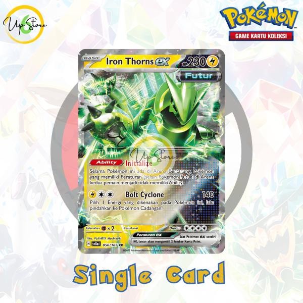 Iron Thorns ex (RR) - 056/187 - Festival Terastal ex (SV8a)  - Pokemon Indonesia