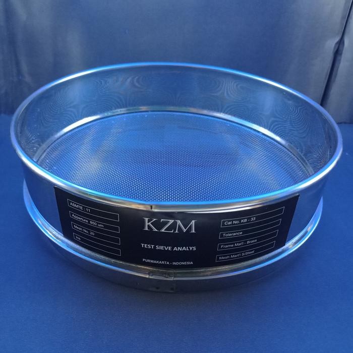 SIEVE AYAKAN STAINLESS MESH 20 ( 850 UM )