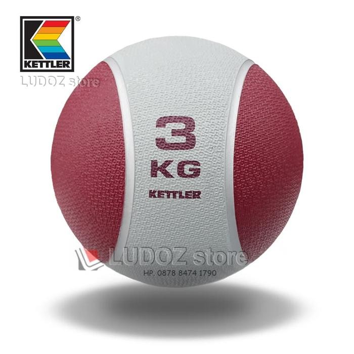 

Medicine BALL 3Kg KETTLER Ori RED Bola Kesehatan / Pengobatan original
