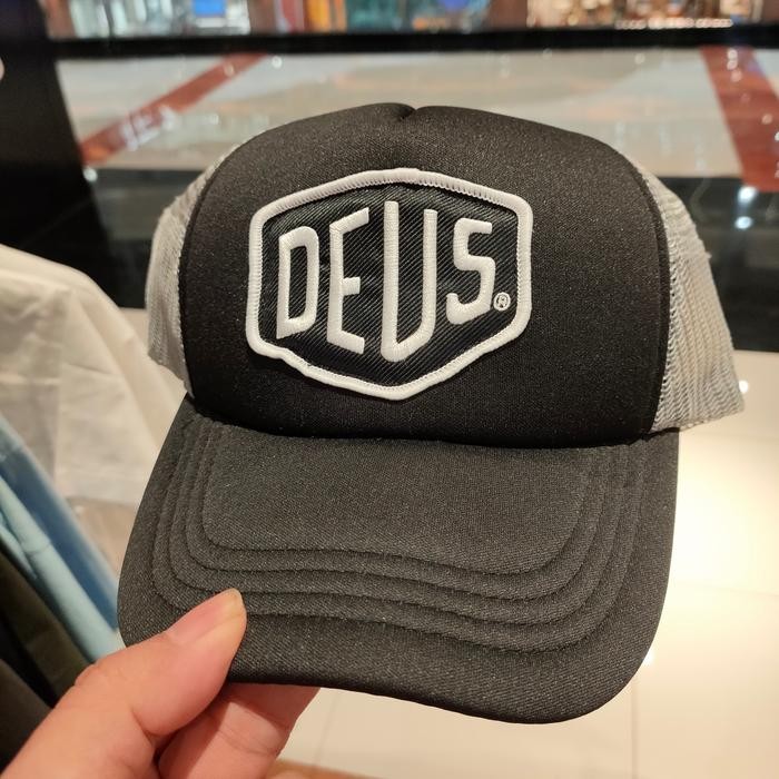 Topi Deus Official Black JTX5467910 Original 100% man Cap 2021