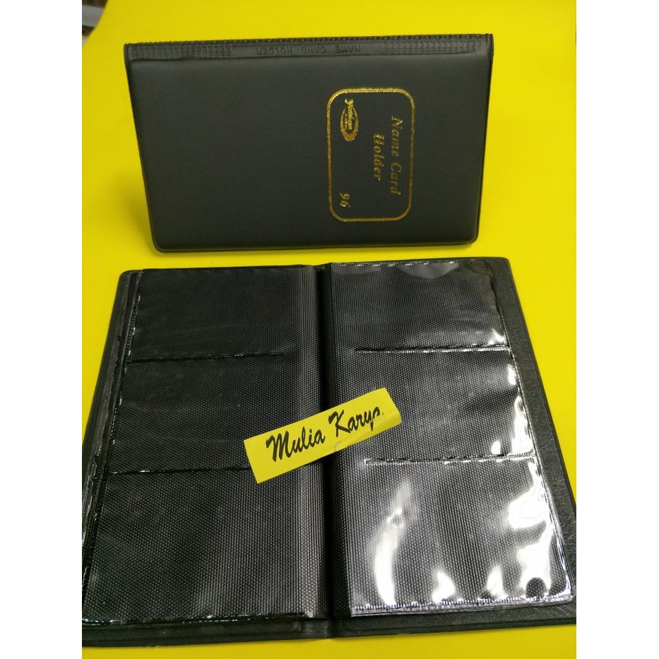 

Baru Buku Kartu Nama Kapasitas 96 Kartu - Name Card Holder Praktis