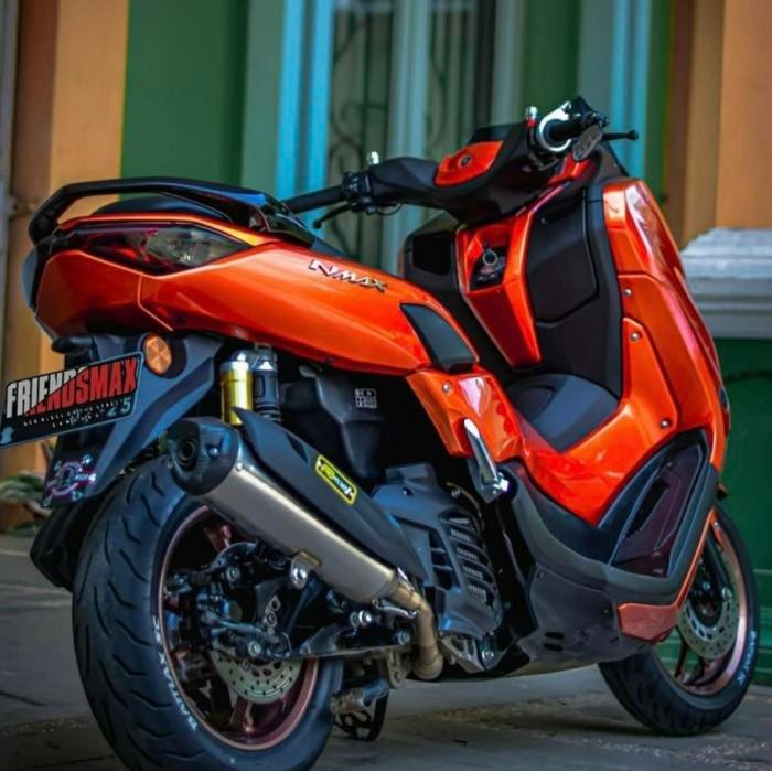 Knalpot ROB1 all New Nmax Aerox Connected Standart Racing Stainless