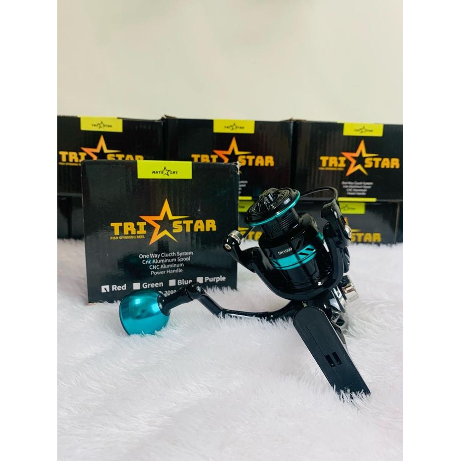 Dk H Fishing Reel Gulungan Pancing Spinning Breaking Force 16Kg Ratio 5.2:1-Dk H 1000 2000 3000 4000
