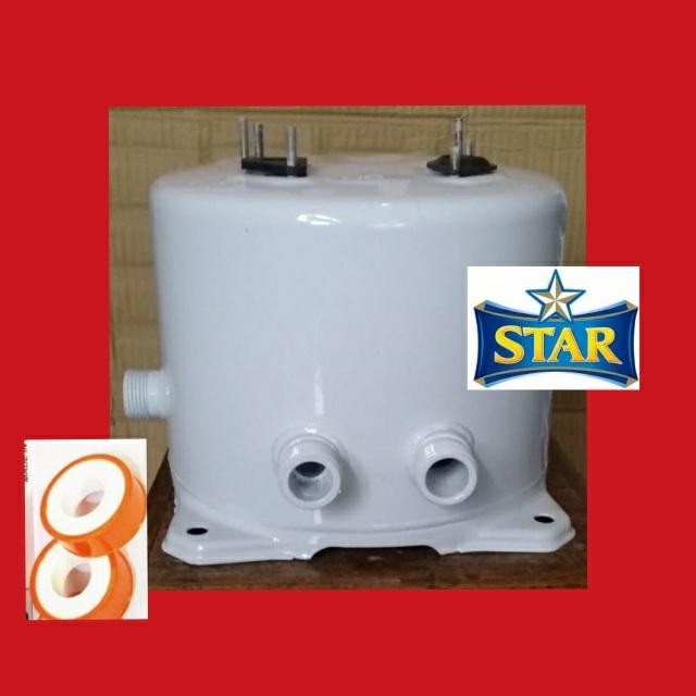 Tangki besi pompa air sanyo ph 100 tabung bawah otomatis di mesin