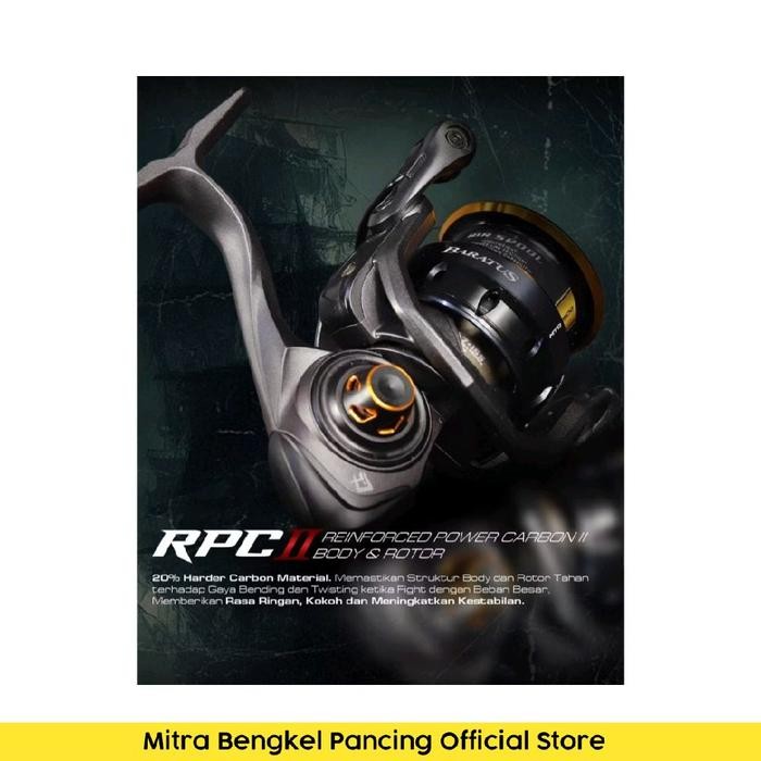 Reel Daido Baratus 1000 - 6000 Salt Water Power Handle Reel Pancing Original