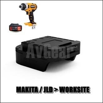 Adapter Worksite Makita / Jld ke Worksite