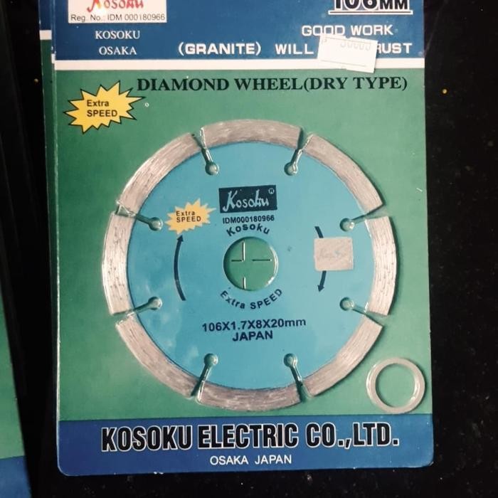 kosoku Dray pisau potong granit & Marmer