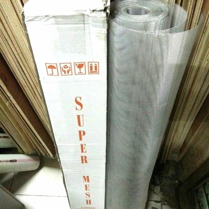 KAWAT PARABOLA SUPER MESH 25MTR /KAWAT NYAMUK ALUMINIUM
