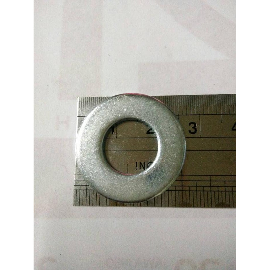 RING PLAT PUTIH 14 mm ( BAUT 17 )