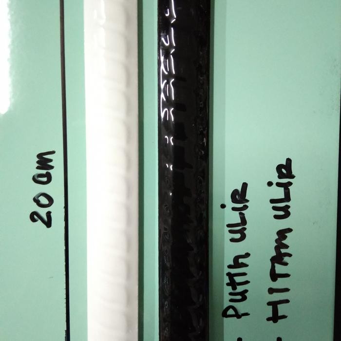 Bon bon keramik 20 cm hitam ULIR putih ULIR/keramik siku kuku macan