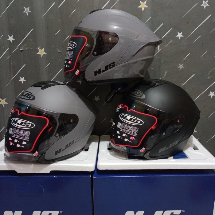 Helm Njs Kairoz Helm Half Face Asli Original Njs Kairoz Asli Njs