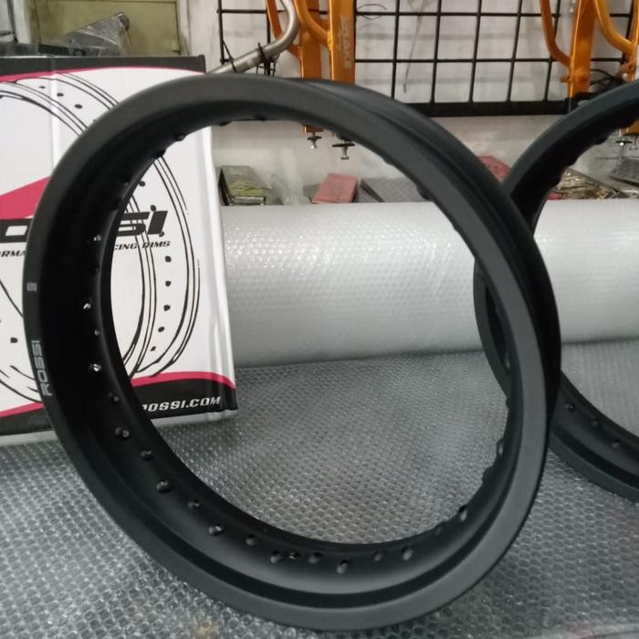 Paketan Velg Vrossi Wm Ukuran 250 Dan 350 Ring 16 Hitam