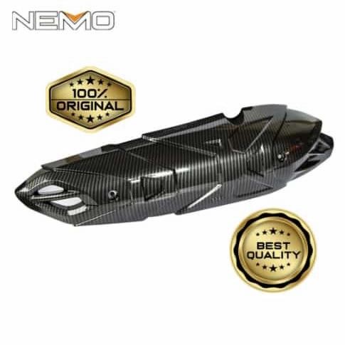 Cover Knalpot New Nmax 2020 Nemo Carbon Original