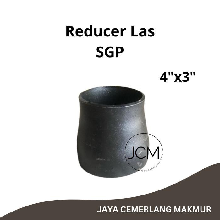 Reducer Las SGP 4" x 3" / Vlok Sock Las SGP Besi 4 x 3 Inch / Reducer