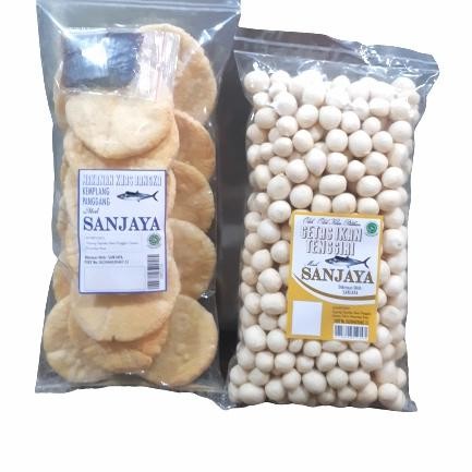 

Kemplang Panggang Getas Merk Sanjaya Paket Hemat Makanan Kering Food Pedas Best Seller