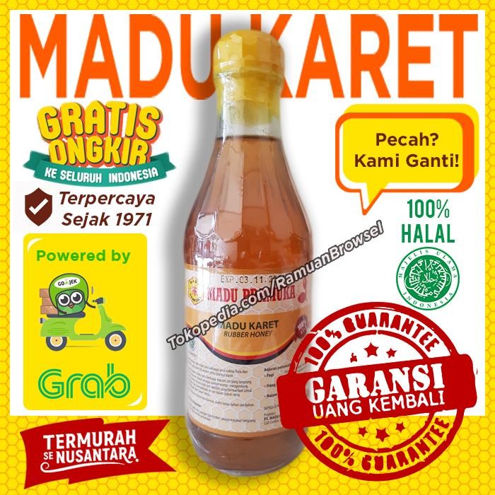 

Neww Madu Pramuka Alami (Madu Karet) 350ml Original Terlaris