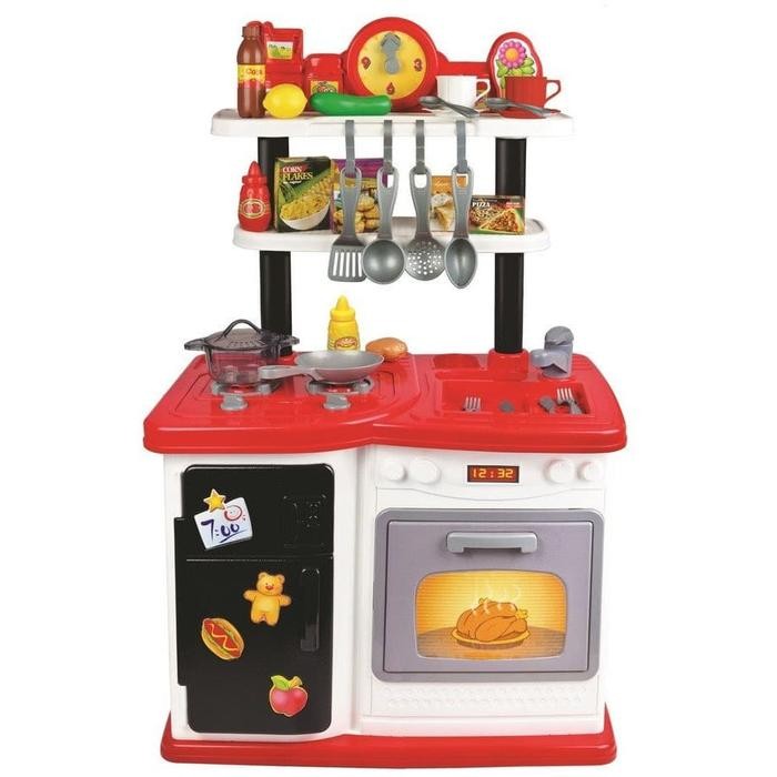 (Allthebest) Mainan Electronic Kitchen Redbox 21206