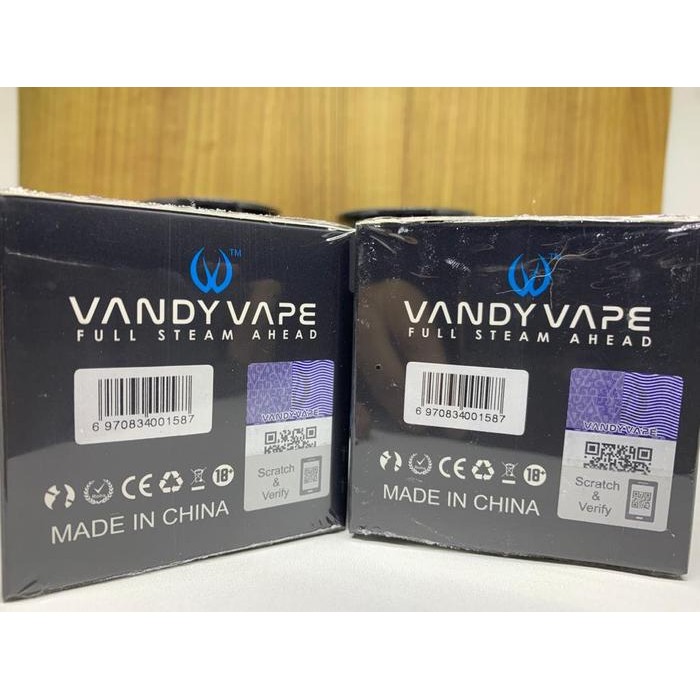 Best seller Vandy nichrome Ni80 Superfine EMTL Fused Clapton Alien 30 x 2+38 coil Terlaris