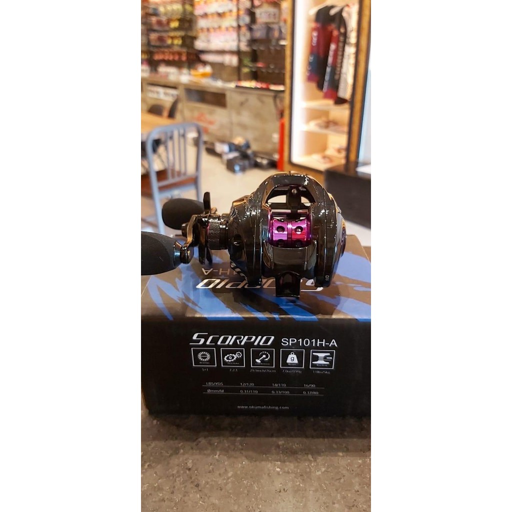Reel Okuma Scorpio SP 101 H-A Left Handle