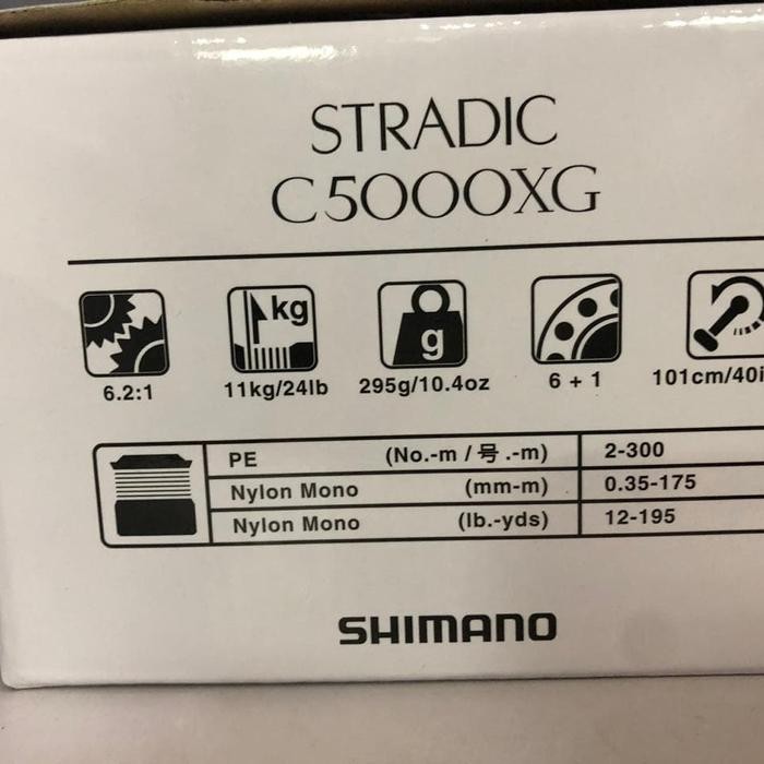 Reel Shimano Stradic C 5000 XG Model 2019