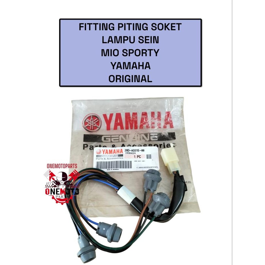 FITTING PITING SOKET LAMPU SEIN MIO SPORTY YAMAHA 28D-H331E-00 ORI