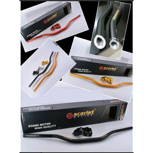 STANG motor trail original FATBAR LOW ukuran 5.8 MM STANG FATBAR PREM (TERBAIK) (TERBARU) (TERMURAH)