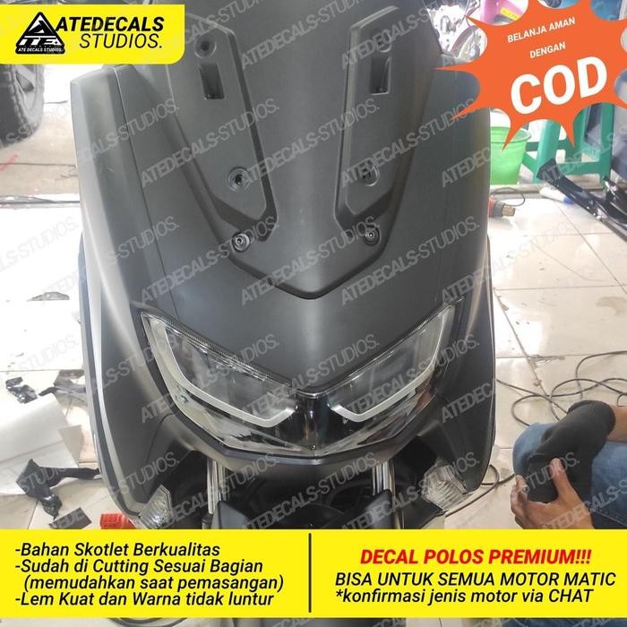 Decal Polos Nmax Hitam Doff / Nmax Fullbody Hitam Doff / Decal Polos (TERBAIK) (TERBARU) (TERMURAH)