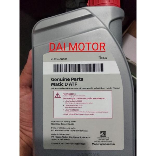 Oli matic D ATF Nissan Original
