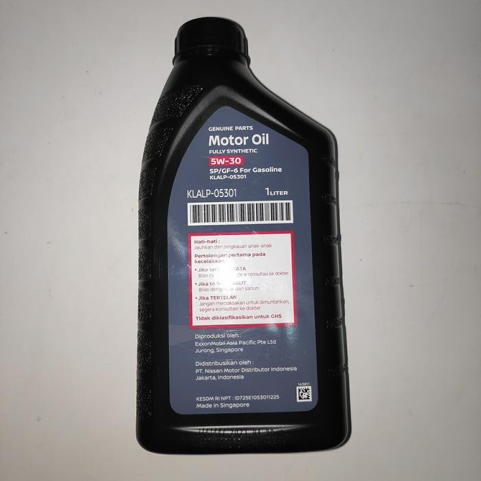 Oli Mesin 5W-30 Original Nissan