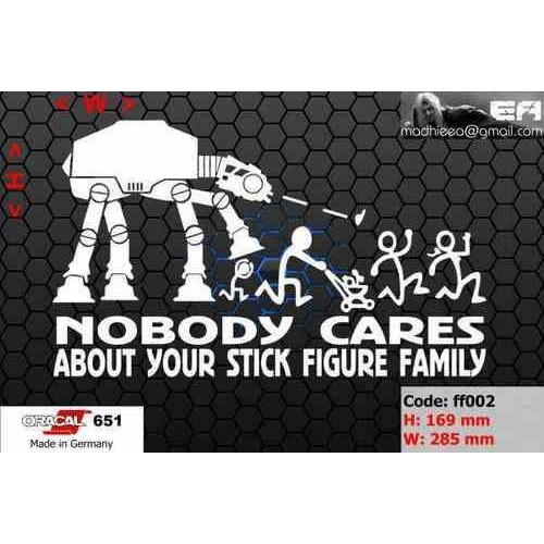 ea cutting sticker / decal e: ff002 ( family figure )