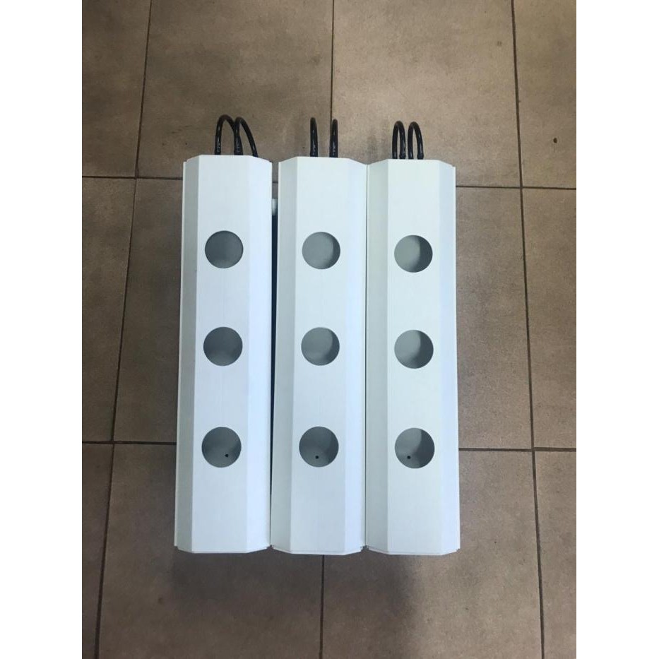 NFT mini potable mini green 9 lobang Instalasi hidroponik