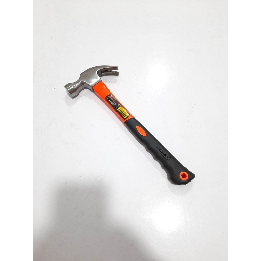 Palu Kambing 8 oz gagang fiber MURAH / Palu Kambing gagang karet / Palu Tukang gagang Fiber 8oz