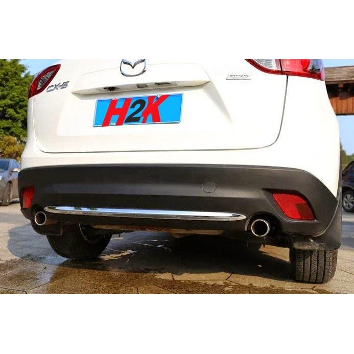 Banyak Dicari Aksesoris Mazda Cx5 - Back Bumper List Chrome Cx-5