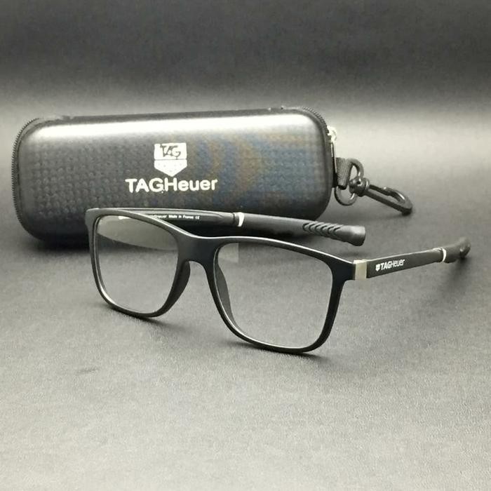 Kacamata Tagheuer 0522 Black Frame Kacamata Pria