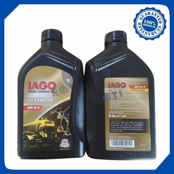 ISUZU IAGO OLI MESIN DIESEL 15W-40 CI-4(12x1L) ORIGINAL