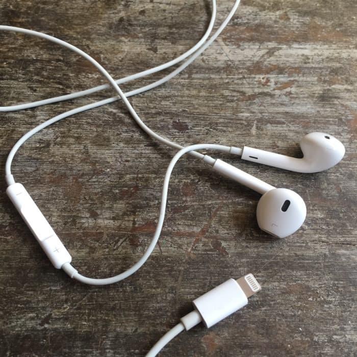 Earpods Apple Original Lightning Connector Headset Iphone 7/7 Plus/8/X
