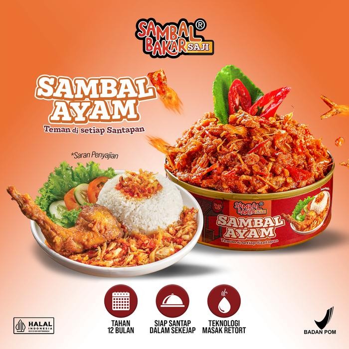 

Diskon! Promo Paket Reseller 12 Pcs Mix Variant Sambal Bakar Saji - Sambal Bakar Indonesia