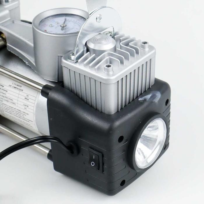 Compressor 2 Cylinder Pompa Angin Ban Elektrik Mobil Motor Bus